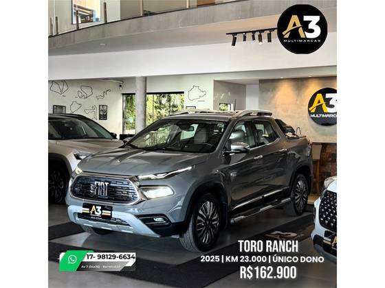 FIAT TORO 2.0 16V TURBO DIESEL RANCH 4WD AT9 FIAT TORO 2.0 16V TURBO DIESEL RANCH 4WD AT9
